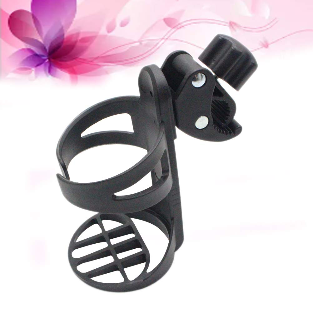Universal Bike Bottle Holder & Cup Holder for Bicycles, Strollers, Push Wagons - Durable Drink Holder for Cycling, Jogging, Hiking & Outdoor Activities