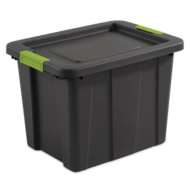 Sterilite 18 Gallon Latch Storage Box - Durable Plastic Container for Home Organization, Garage, Closet & Office Storage - Perfect for Toys, Clothes & Seasonal Items