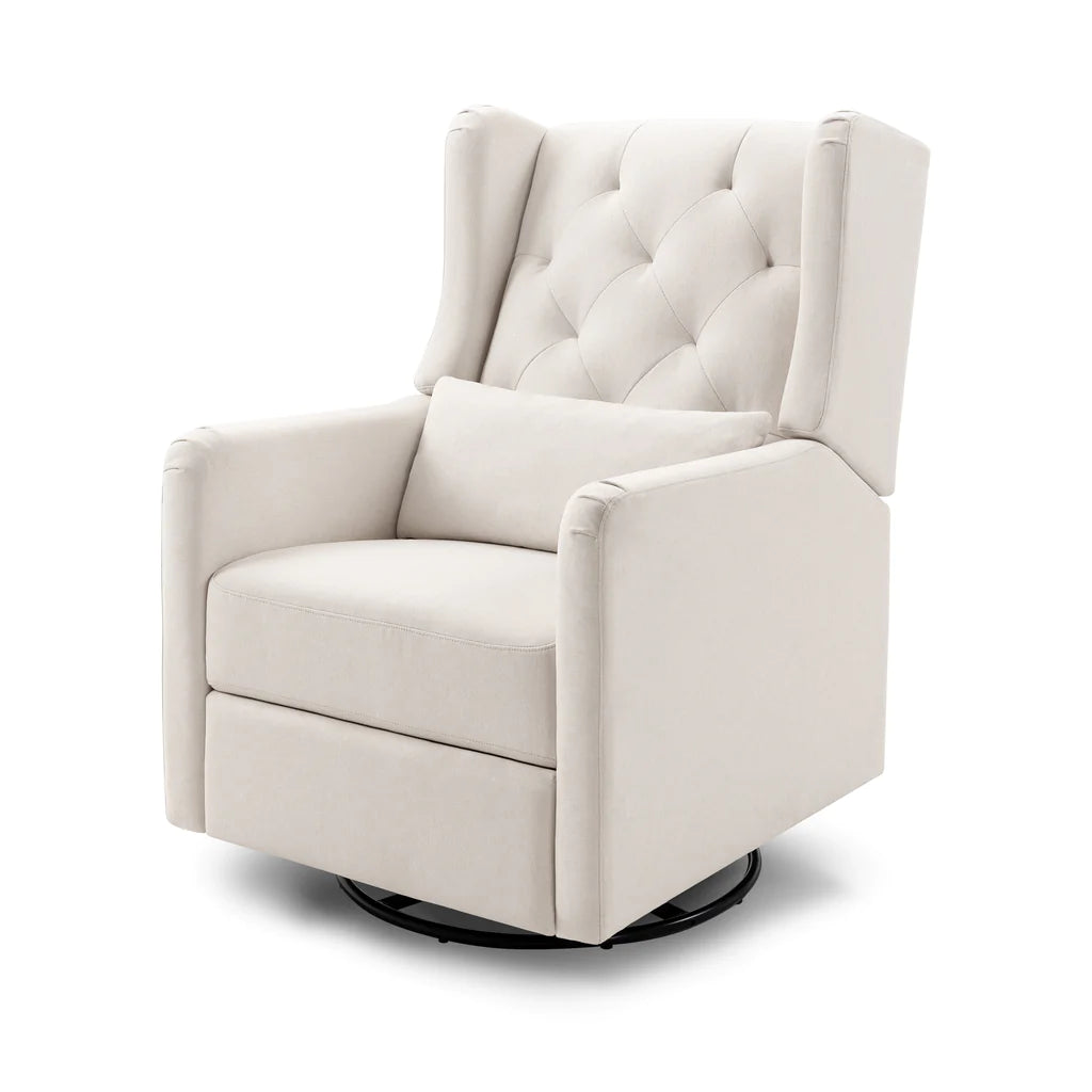 Everly Recliner and Swivel Glider Chair - Modern Comfort for Living Room, Nursery & Home Office - Ergonomic Design with Smooth 360° Rotation
