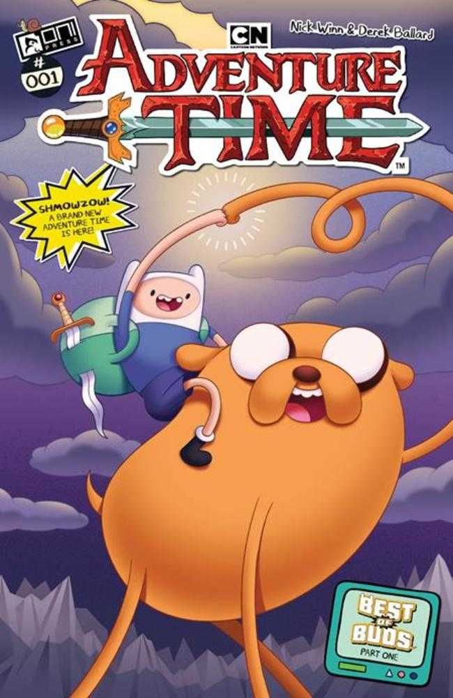 Adventure Time (2025) #1 Comic Book - Cover A by Nick Winn - Collectible Graphic Novel for Fans, Perfect for Reading & Display