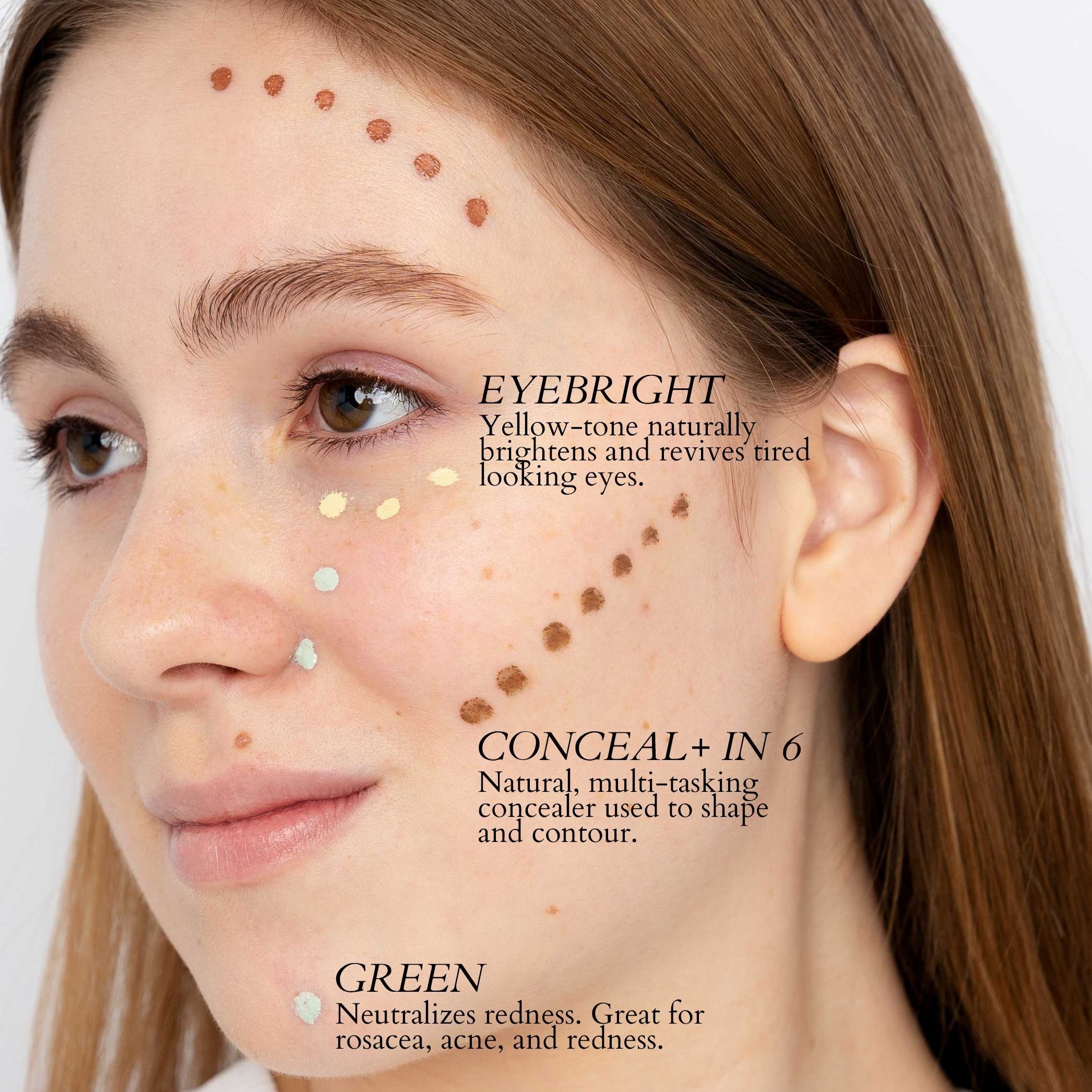 FitGlow Beauty Correct - Dark Circle & Puffiness Eye Cream for Brightening & Hydrating - Perfect for Morning & Night Skincare Routine