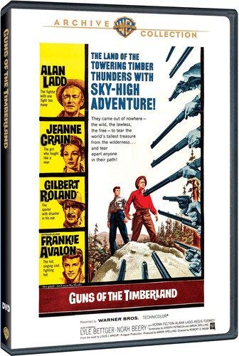 Guns of the Timberland DVD - Classic Western Movie by Warner Archive Collection | Perfect for Western Film Lovers & Home Theater Nights