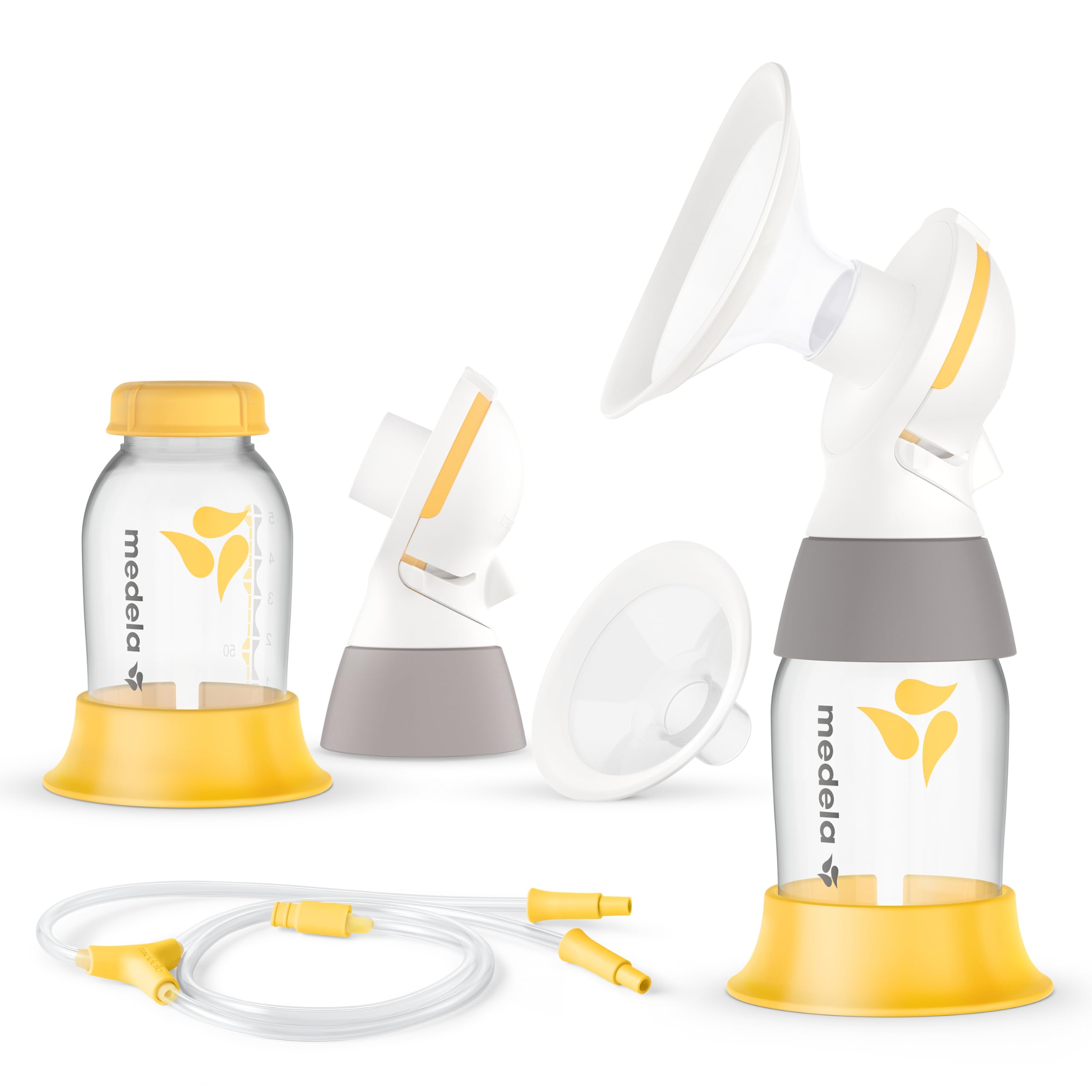 Medela Classic PersonalFit Flex Double Electric Breast Pump Kit with Complete Breast Milk Storage System - BPA-Free, Includes Bottles, Nipples, Travel Caps & Storage Bags | Perfect for Working Moms, Travel & Hospital Use