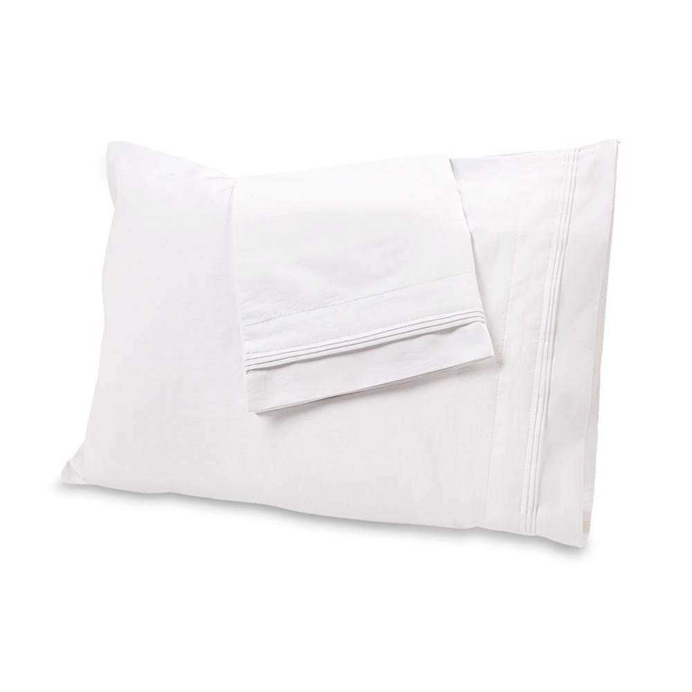Luxury 400 Thread Count 100% Egyptian Cotton Bed Sheet Set - Twin Size Deep Pocket Fitted & Flat Sheet with Pillowcase - Soft & Breathable White Bedding for Ultimate Comfort - Perfect for Home, Hotel, and Guest Room Use