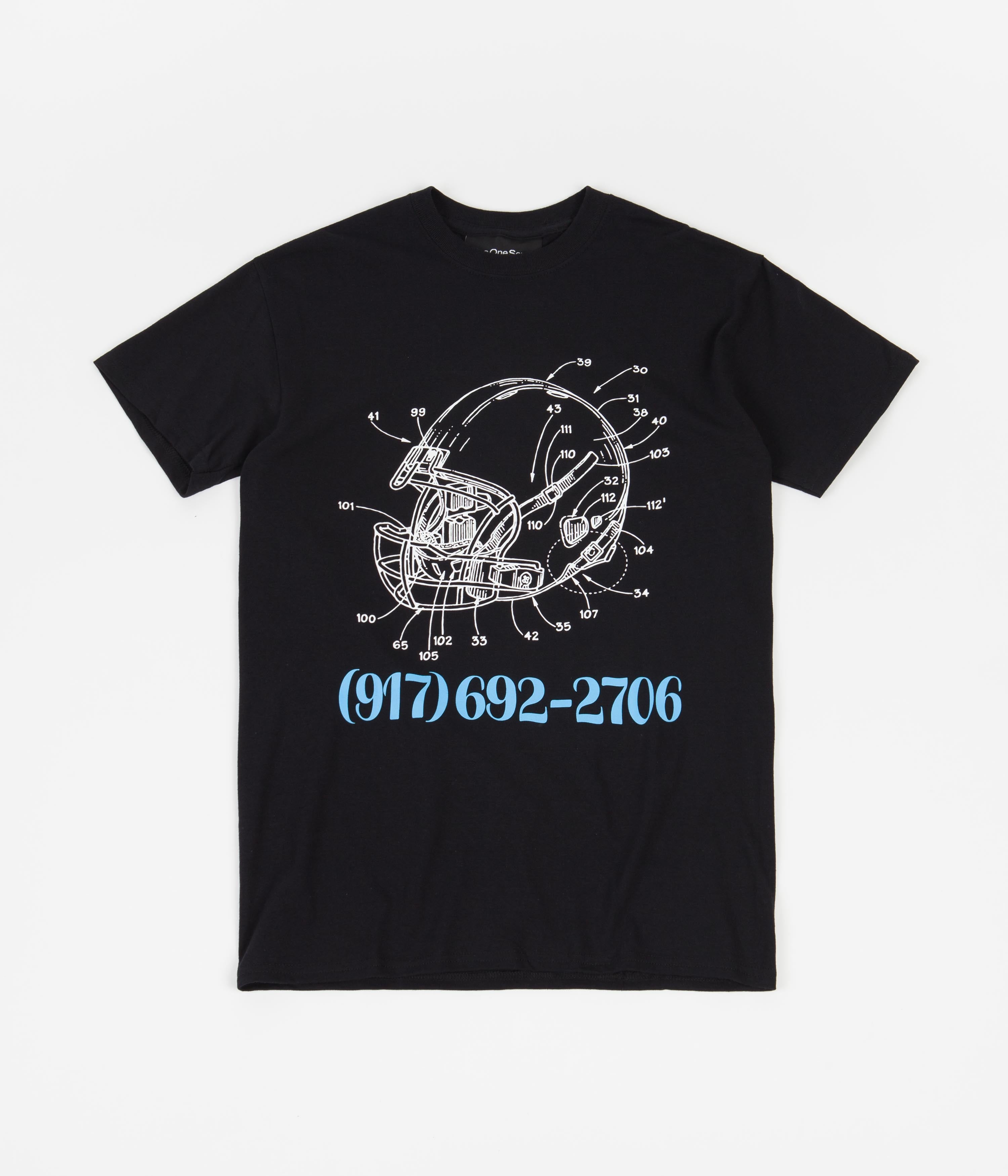Call Me 917 Football T-Shirt - Black - Perfect for Game Day, Sports Events & Casual Wear