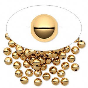 Sterling Silver & 14kt Gold Filled Spacer Beads - 20 Pack (3mm, 4mm, 5mm, 6mm, 7mm, 8mm, 10mm) | Round Jewelry Beads | Made in USA | Perfect for DIY Bracelets, Necklaces & Earrings