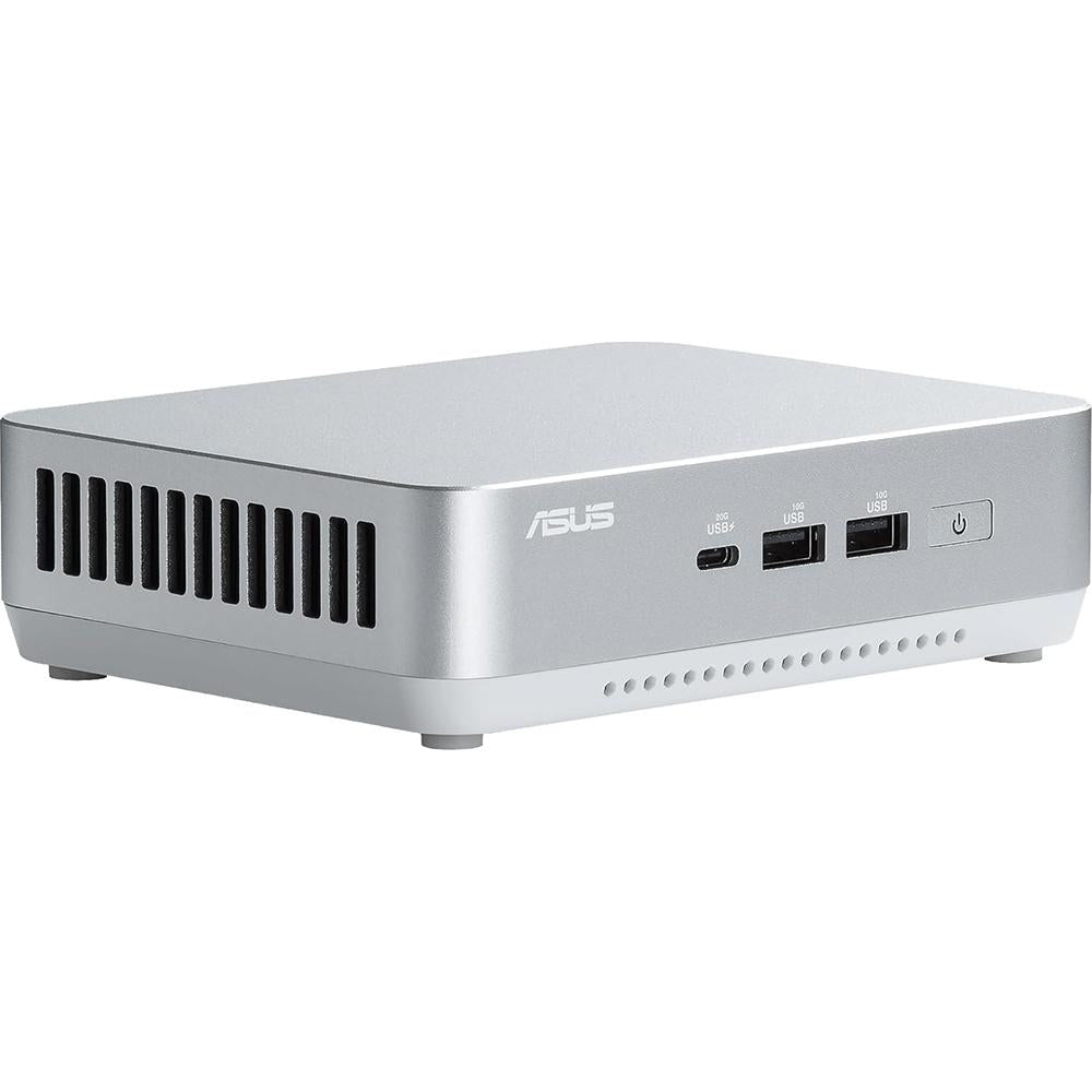 ASUS NUC 14 Pro+ Mini PC Barebone Kit - Intel Core i5/i7, 16GB RAM, 500GB SSD, Windows 11 Pro, Silver (RNUC14RVSU50000UI) - Perfect for Home Office, Gaming & Digital Content Creation