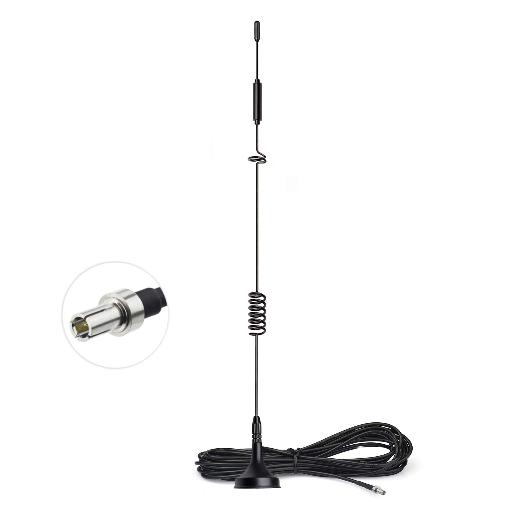 Bingfu 4G LTE Antenna 8dBi with Magnetic Base - TS9 Connector for 4G LTE MiFi Hotspots, USB Modems & Mobile Routers - Compatible with Verizon, AT&T, T-Mobile, Sprint | Boost Signal for Home Office, RV Travel & Remote Work