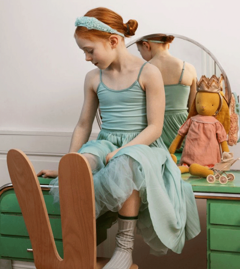 Maileg Mint Ballerina Dress for Girls | Elegant Tutu Dress for Ballet, Parties & Special Occasions | Perfect for Dance Recitals, Birthday Celebrations & Photo Shoots