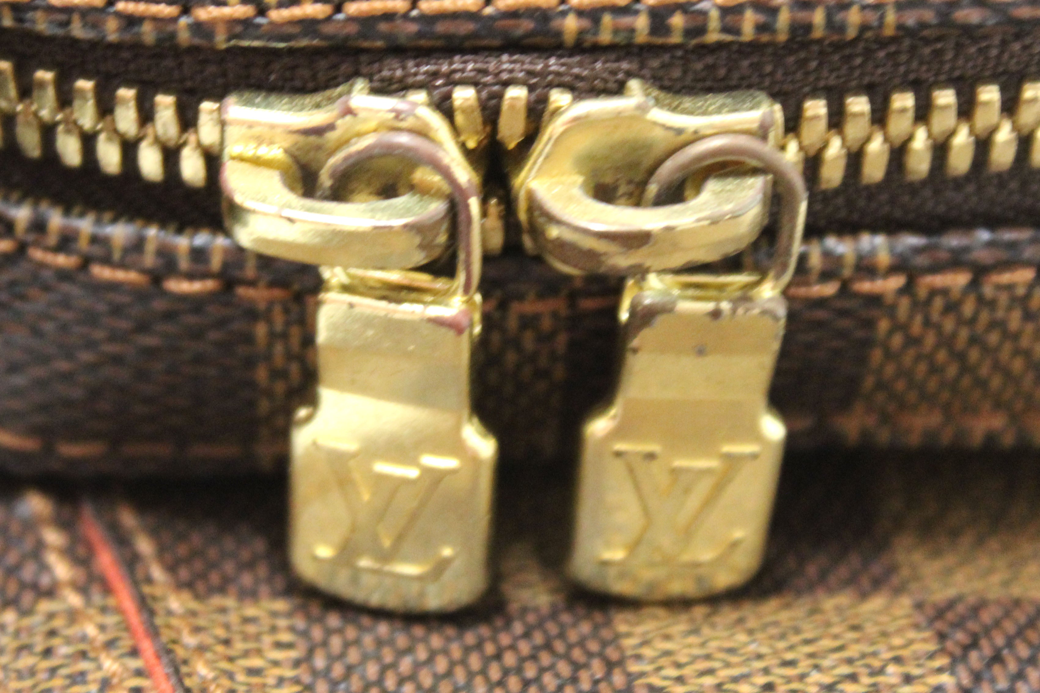 Authentic Louis Vuitton Damier Ebene Geronimos Waist Bag for Men & Women - Luxury Crossbody Fanny Pack - Perfect for Travel, Hiking & Everyday Use