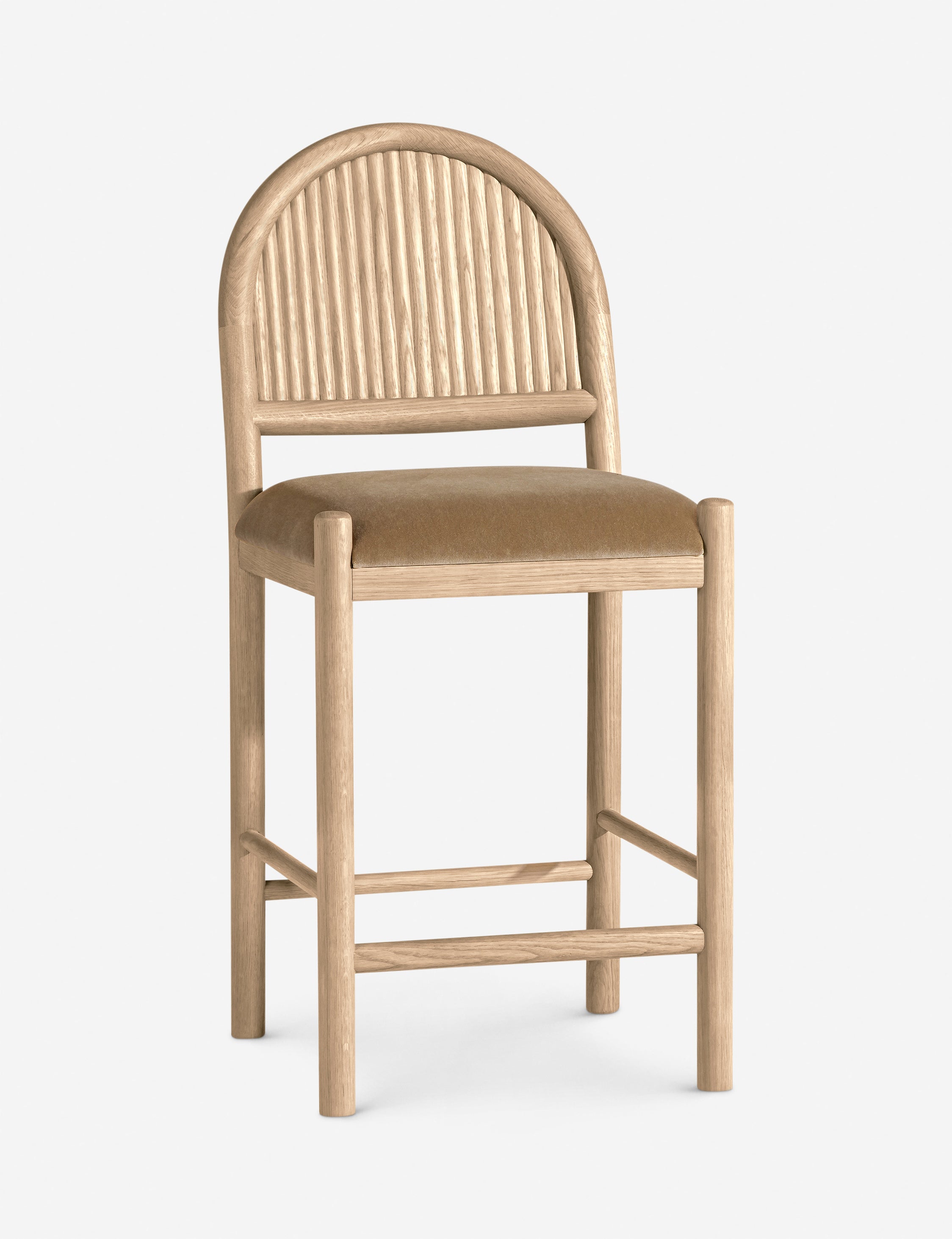 Bennett Counter Stool by Black Birch Homes x Co House Designs - Modern Kitchen Bar Stool for Dining Room, Breakfast Nook & Home Decor