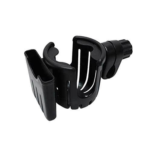 SLSNATFOUND 2-in-1 Universal Cup & Phone Holder for Stroller, Bike, Wheelchair, Walker, Scooter - Secure Drink & Smartphone Mount for Parents, Cyclists & Mobility Users - Perfect for Outdoor Activities, Commuting & Daily Errands