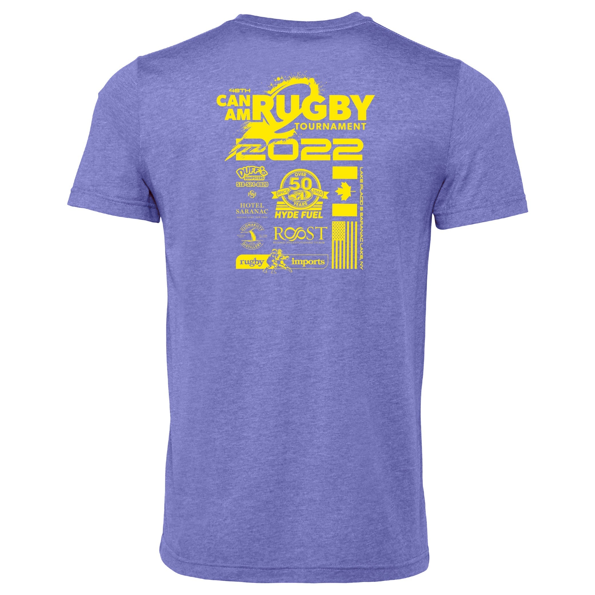 2022 Can Am Tournament T-Shirt - Men's Comfortable Cotton Tee for Sports, Casual Wear & Outdoor Activities