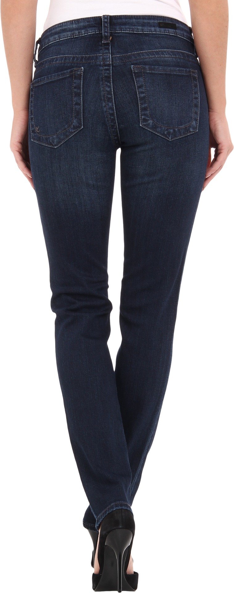KUT from the Kloth Stevie Straight Leg Jeans for Women | High Waist Denim Pants | Comfortable & Stretchy Jeans for Casual Wear, Office & Everyday Outfits