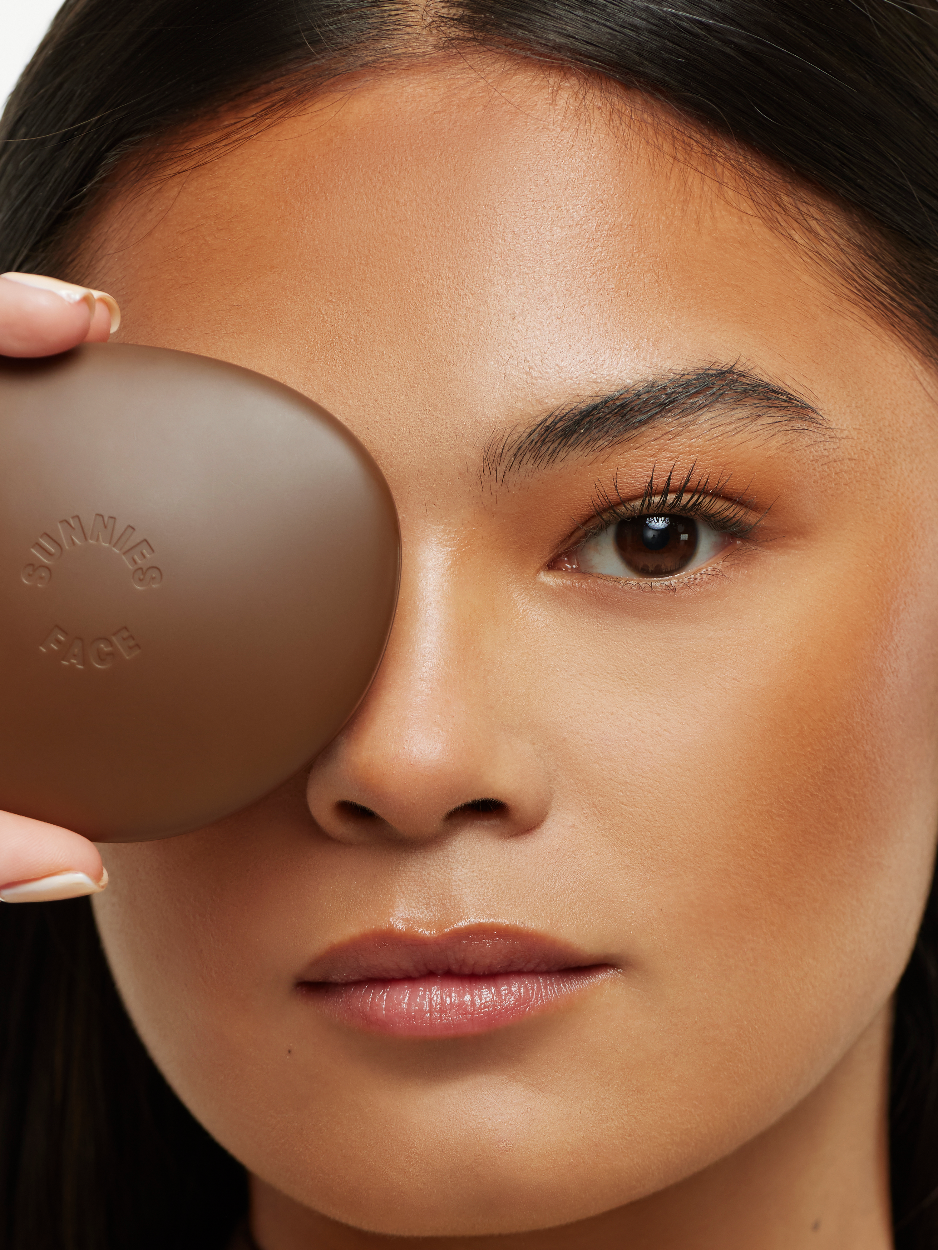 Professional Healthy Touch Bronzer & Contour Brush Set - Vegan Makeup Brushes for Flawless Face Sculpting | Perfect for Contouring, Highlighting & Blending (Ideal for Daily Makeup & Professional Artists)