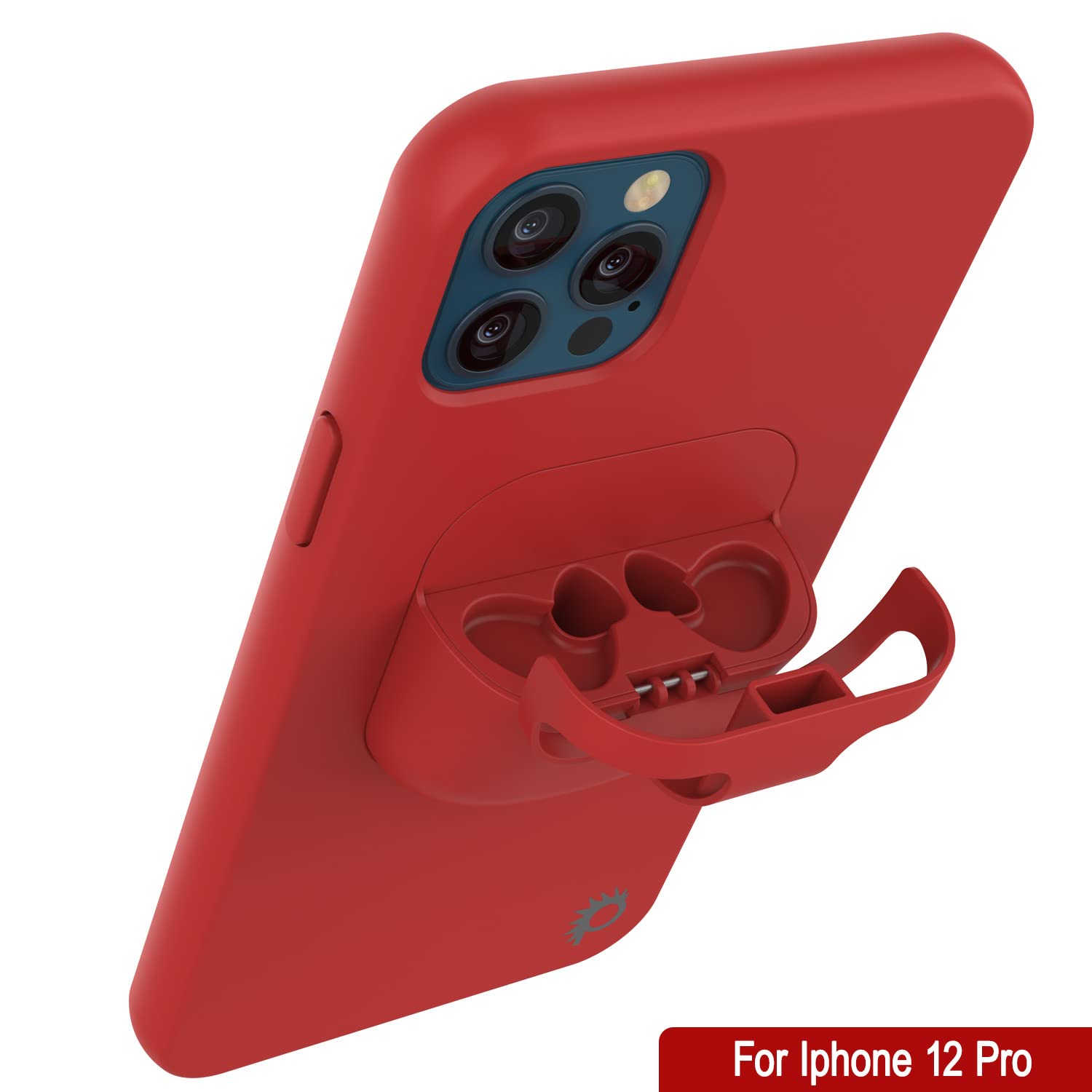 PunkCase 2-in-1 iPhone 12 Pro Case with AirPods Holder (6.1