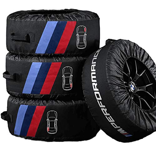 BMW M Performance Tire Bags - Premium Car Tire Storage for BMW Enthusiasts | Durable & Waterproof Wheel Covers for Track Days, Winter Storage & Car Shows