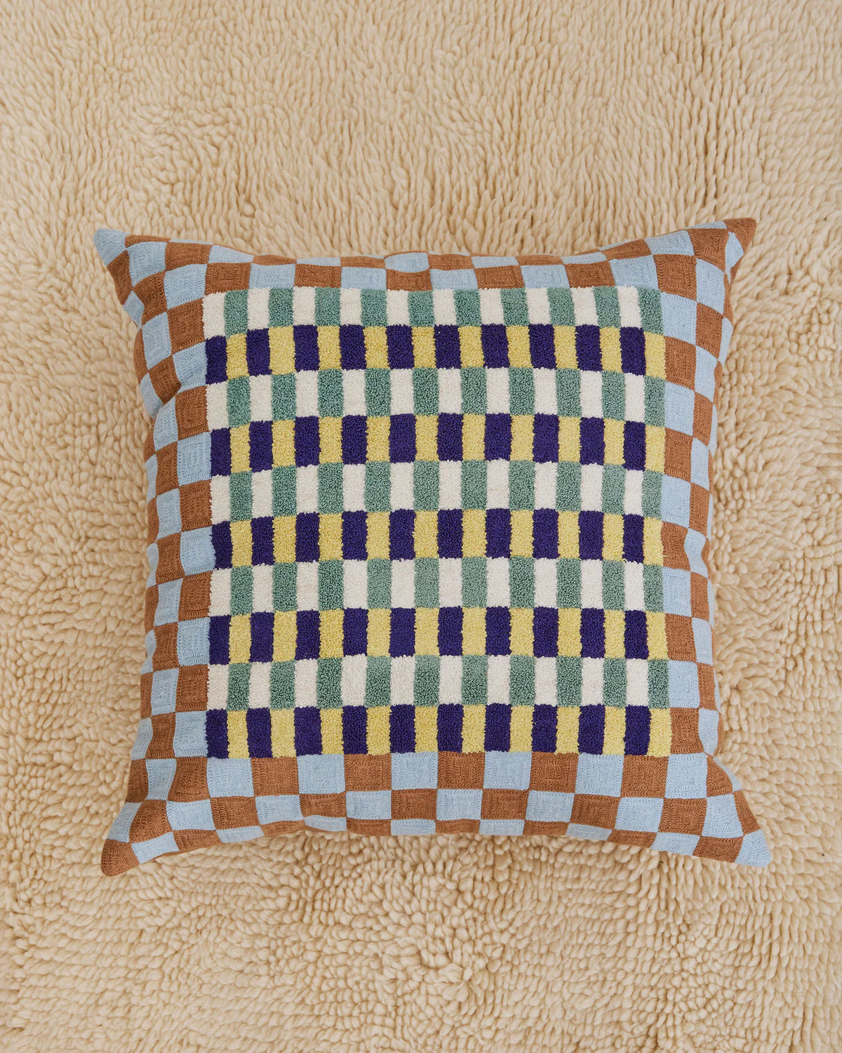 Cozy Basket Pillow - Soft and Stylish Home Decor for Sofa, Bed, or Floor - Perfect for Living Room, Nursery, and Relaxation Spaces