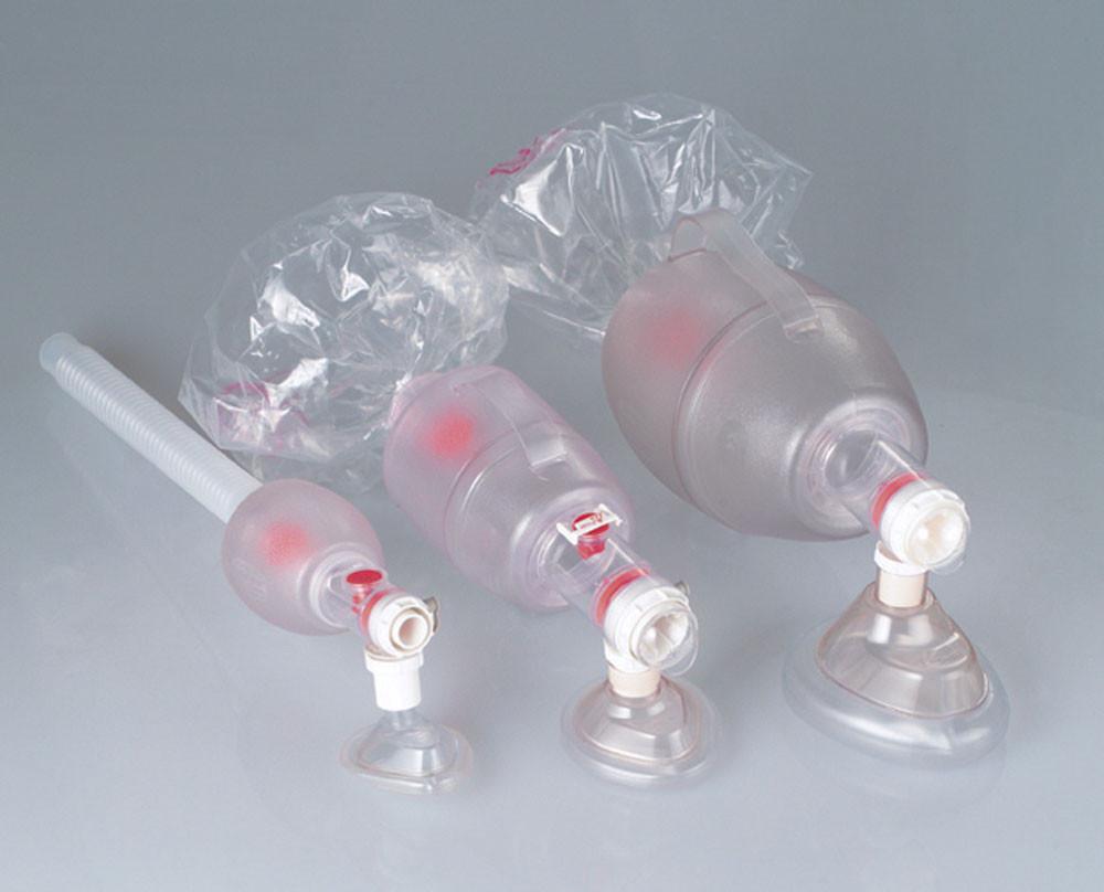 Adult CPR Resuscitator Bag with Mask & Oxygen Reservoir - Emergency First Aid Kit for Hospitals, Ambulance, and Home Use