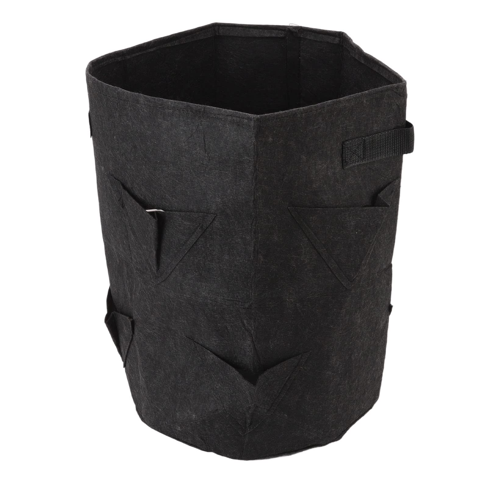 TOPINCN 10 Gallon Tomato Planter Grow Bags with 8 Drainage Holes - Heavy Duty Fabric Pots with Reinforced Handles & Flap for Gardening - Perfect for Tomatoes, Vegetables, Herbs & Indoor/Outdoor Planting