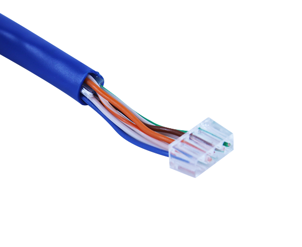 Premium CAT6A/CAT7 Shielded RJ45 Ethernet Connector - Under 8mm OD for High-Speed Networking, Gaming & Data Centers