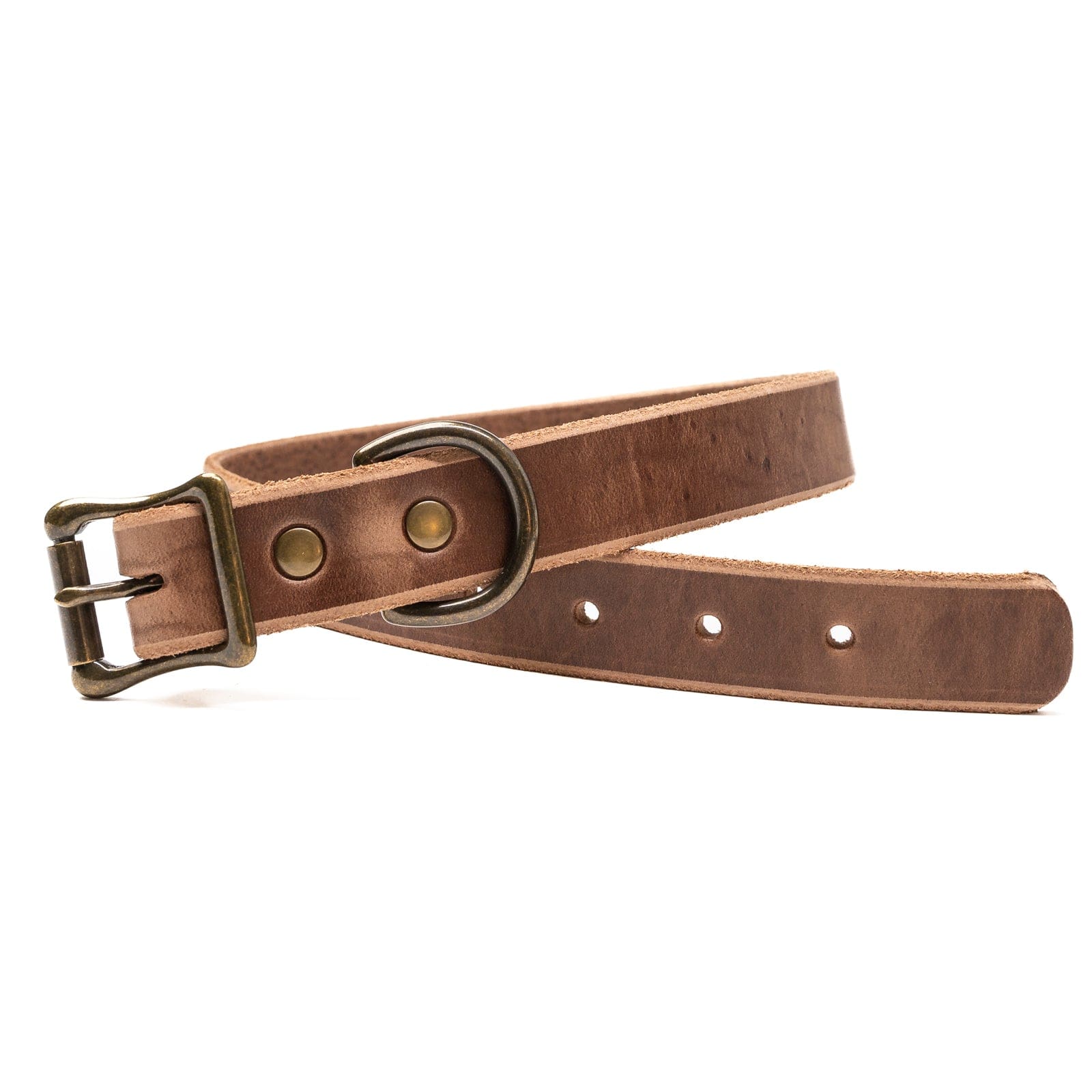 Premium Matching Dog Collar & Leash Set - Natural Leather, Adjustable Pet Walking Accessories for Small Medium Large Dogs - Perfect for Daily Walks, Training & Outdoor Adventures