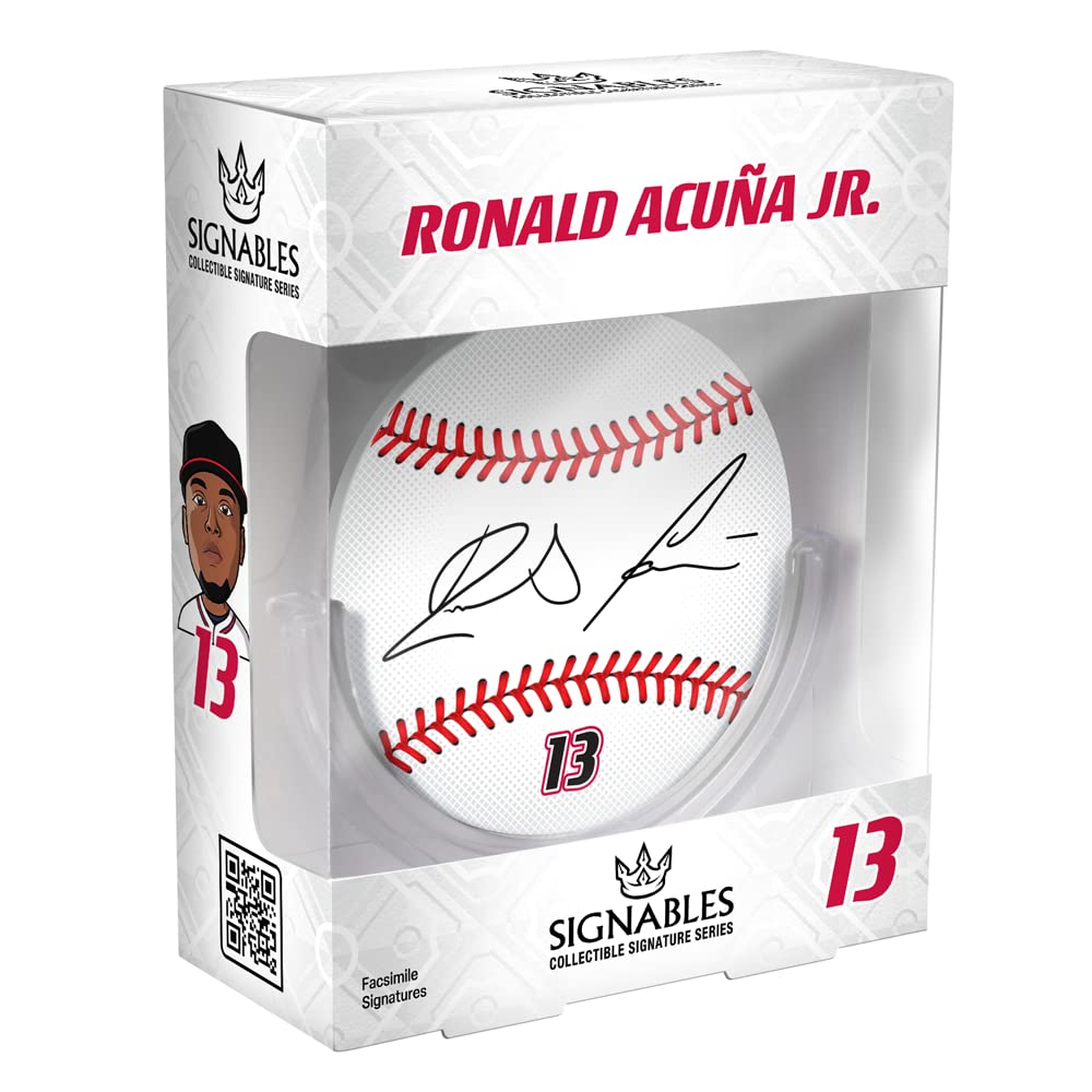 Signables 4-Inch Baseball Collectible - Perfect Baseball Team Gifts for Fans & Players - Great for Display, Memorabilia & Sports Decor