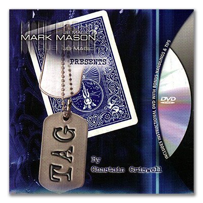 Mark Mason Tag by Chastain Criswell & JB Magic - Premium Magic Trick for Close-Up Performances & Street Magic Shows