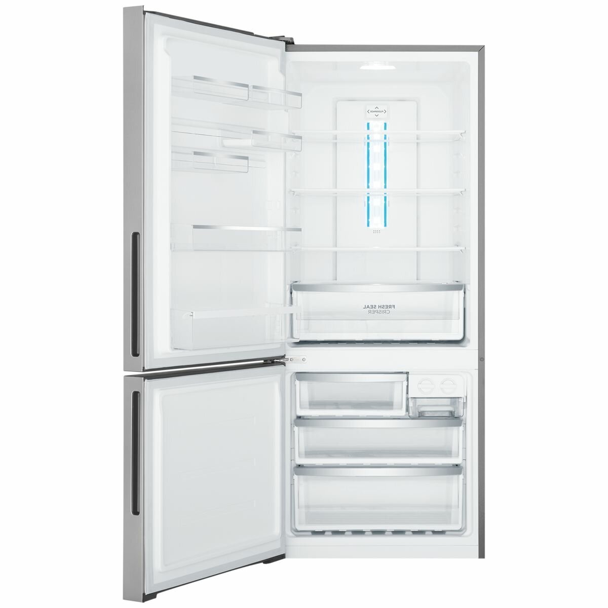 Westinghouse 425L Bottom Mount Refrigerator in Silver - WBE4302AC L | Energy Efficient Kitchen Appliance for Modern Homes