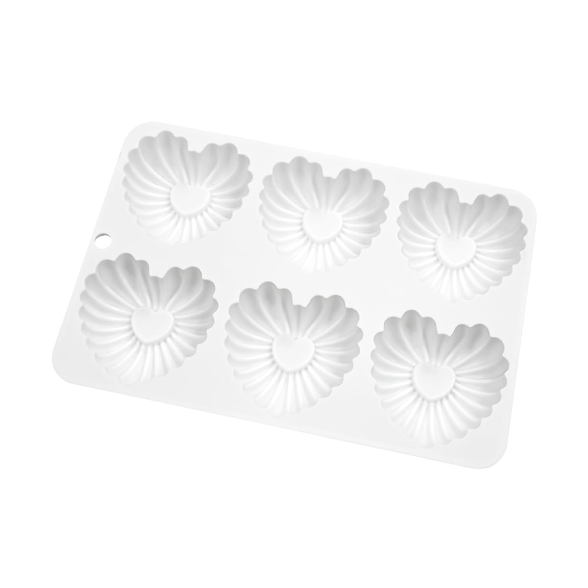 3D Heart-Shaped Silicone Baking Mold for Cake, Chocolate, Mousse, Fondant, Ice Cream & Soap - DIY Dessert & Candy Making - Perfect for Valentine's Day, Weddings & Romantic Gifts (Heart B)