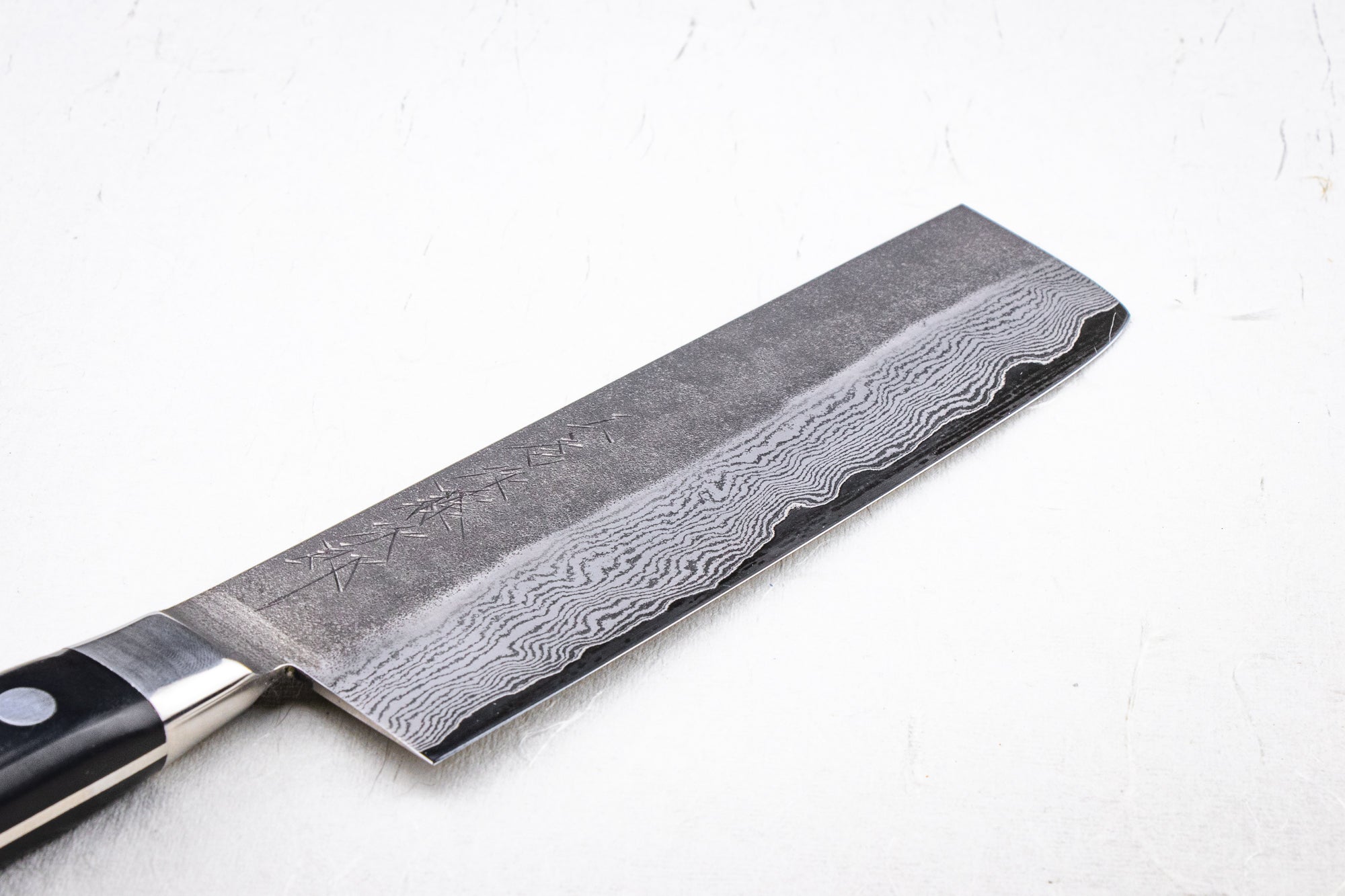 TOJIRO ATELIER CLASSIC VG10 Damascus Nakiri Knife 165mm - Japanese Vegetable Chef Knife for Slicing, Dicing & Chopping - Perfect for Home Cooks & Professional Kitchens
