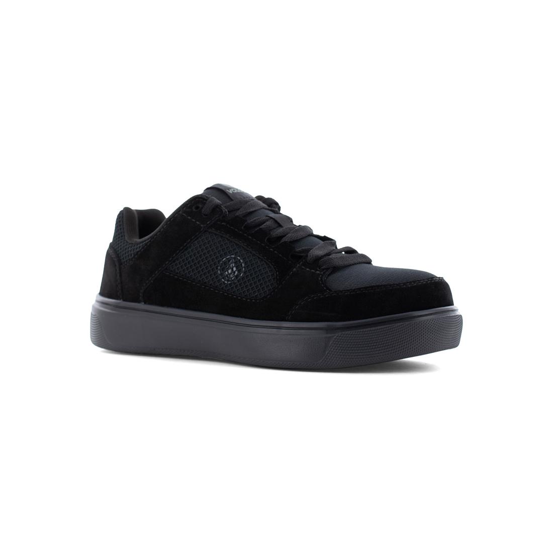 Best Composite Toe Skate Shoes for Work - Black Safety Shoes for Men & Women | Perfect for Construction, Warehouse & Skating