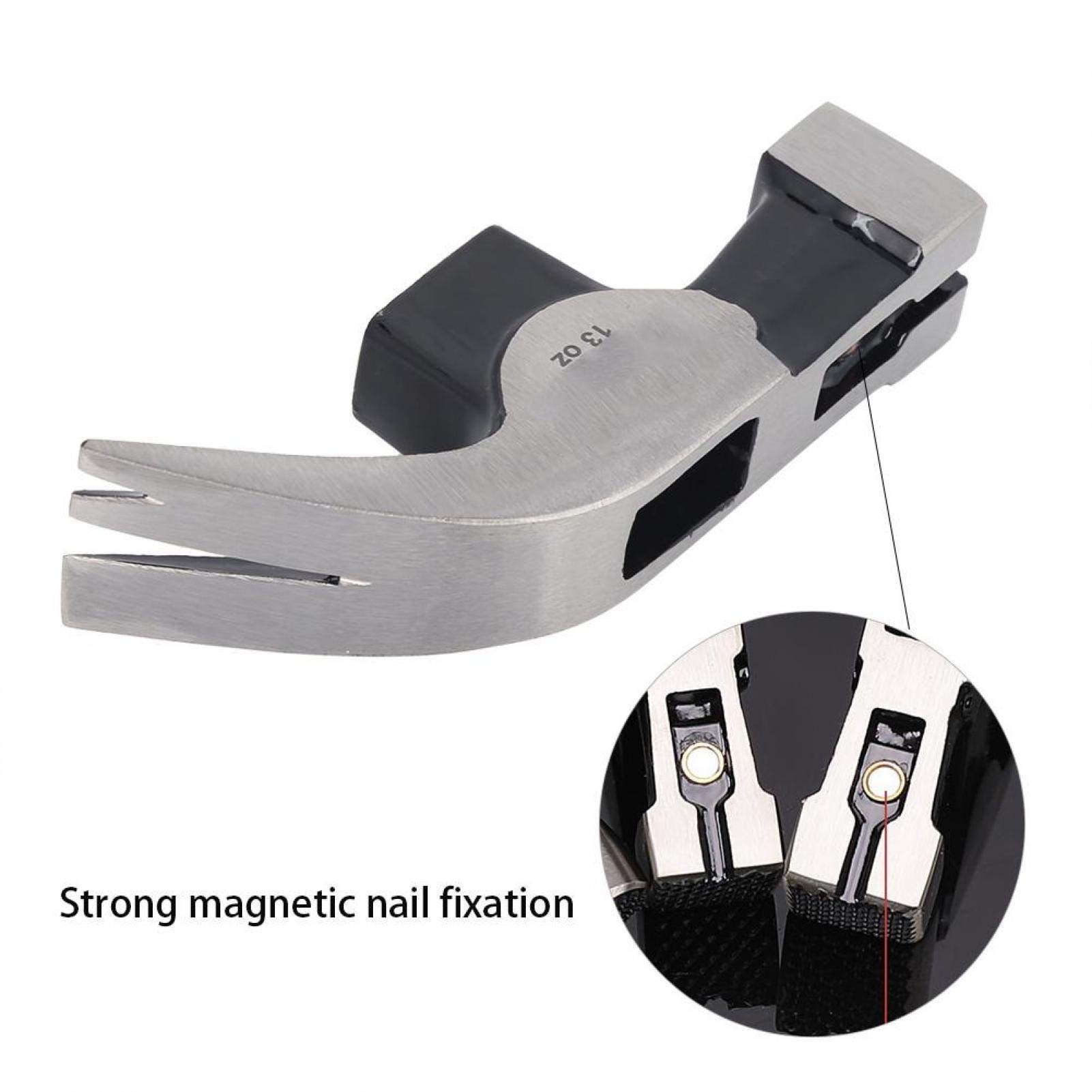 Durable Tooth Surface Hammer Head for Woodworking & Furniture Repair - Heavy Duty Nailing Tool for DIY Projects, Carpentry, and Home Improvement