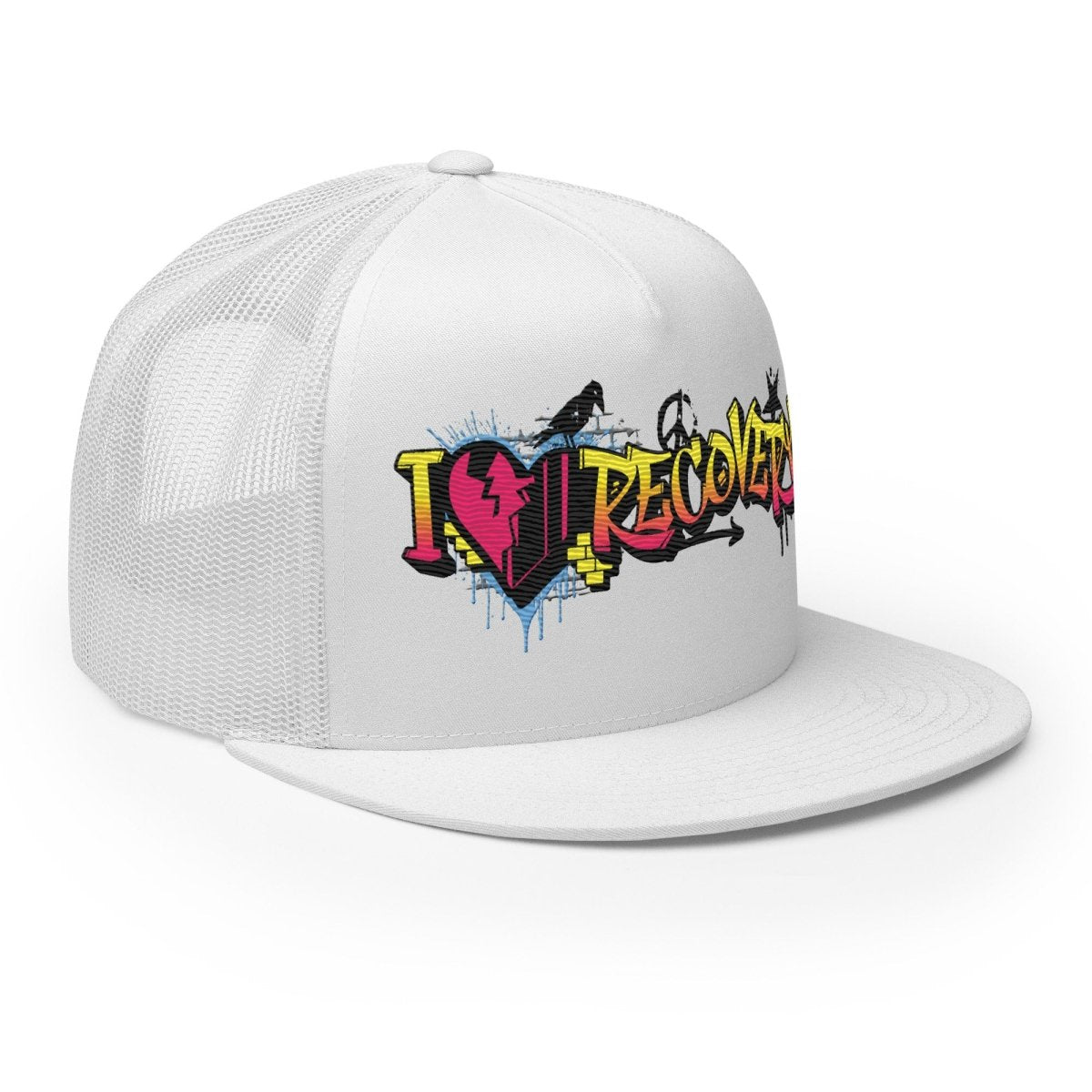 Vibrant Recovery Trucker Hat - Adjustable Snapback Cap for Men & Women - Perfect for Workouts, Running, Hiking & Outdoor Activities