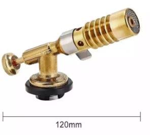 Kofy High Power Dual Flame Torch Gun with Adjustable Flame & 500ml Butane Gas Refill - Perfect for Cooking, Soldering, Jewelry Making and DIY Projects