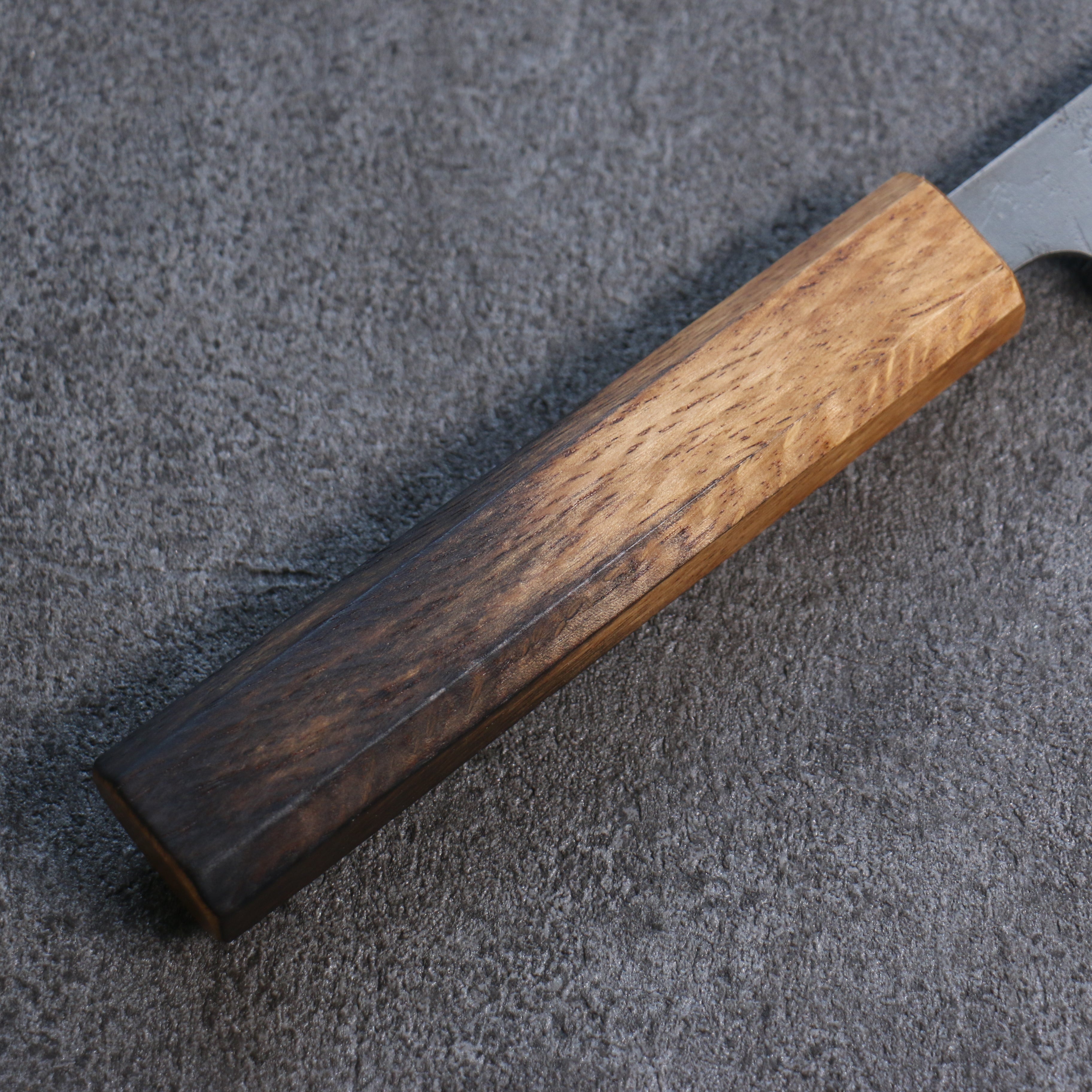 Premium Seisuke SLD Washiji Sujihiki 240mm Japanese Slicing Knife - High Carbon Steel Blade with Burnt Oak Handle - Perfect for Sushi, Sashimi & Meat Carving