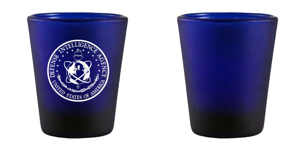 1.75oz Custom BarConic® Dark Blue Frosted Shot Glass - Premium Whiskey, Tequila & Liquor Glasses for Parties, Bars & Home Entertaining