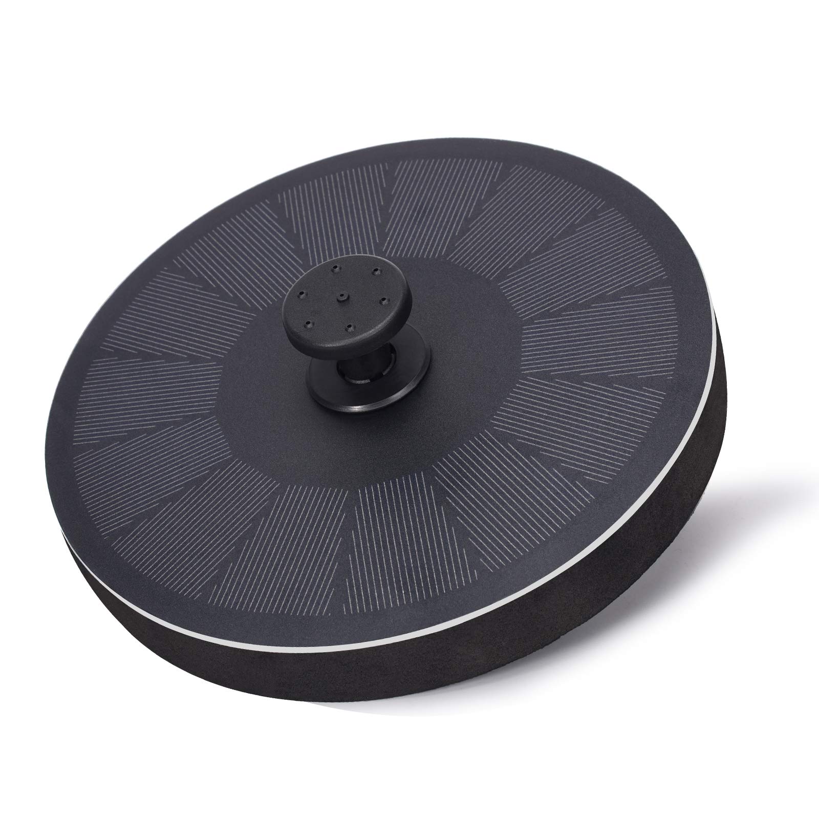 Melisen Upgraded 3W Solar Fountain Pump with 7 Adjustable Water Styles & Fixed Rod - Solar Powered Water Pump for Bird Baths, Ponds, Pools, Fish Tanks, Aquariums & Garden Decor | Perfect Outdoor Water Feature for Patio, Yard & Backyard Landscaping