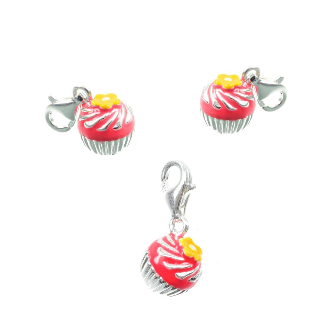 Elegant Cupcake Charms - Sweet Baking Decorations for Cupcakes, Cakes & DIY Crafts - Perfect for Birthday Parties, Baby Showers & Wedding Celebrations