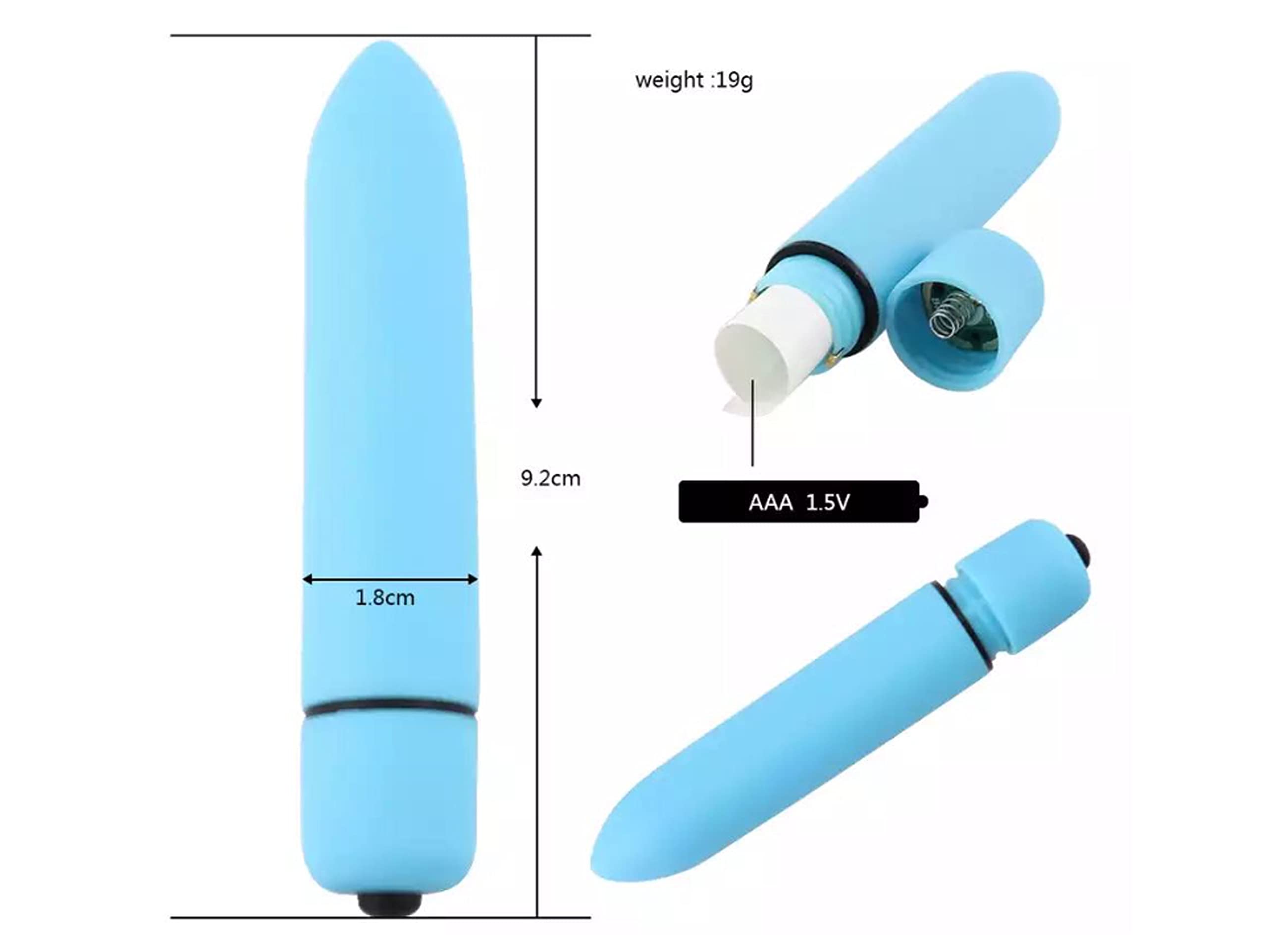 Mini Bullet Vibrator - Rechargeable Clitoral Stimulator for Women, Waterproof & Quiet Personal Massager - Perfect for Solo Play & Couples (Baby Pink)