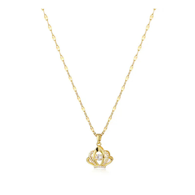 Valentine's Day Gift for Her - Elegant Diamond Perfume Bottle Pendant Necklace, Women's Fashion Jewelry, Perfect for Anniversary, Date Night, and Special Occasions