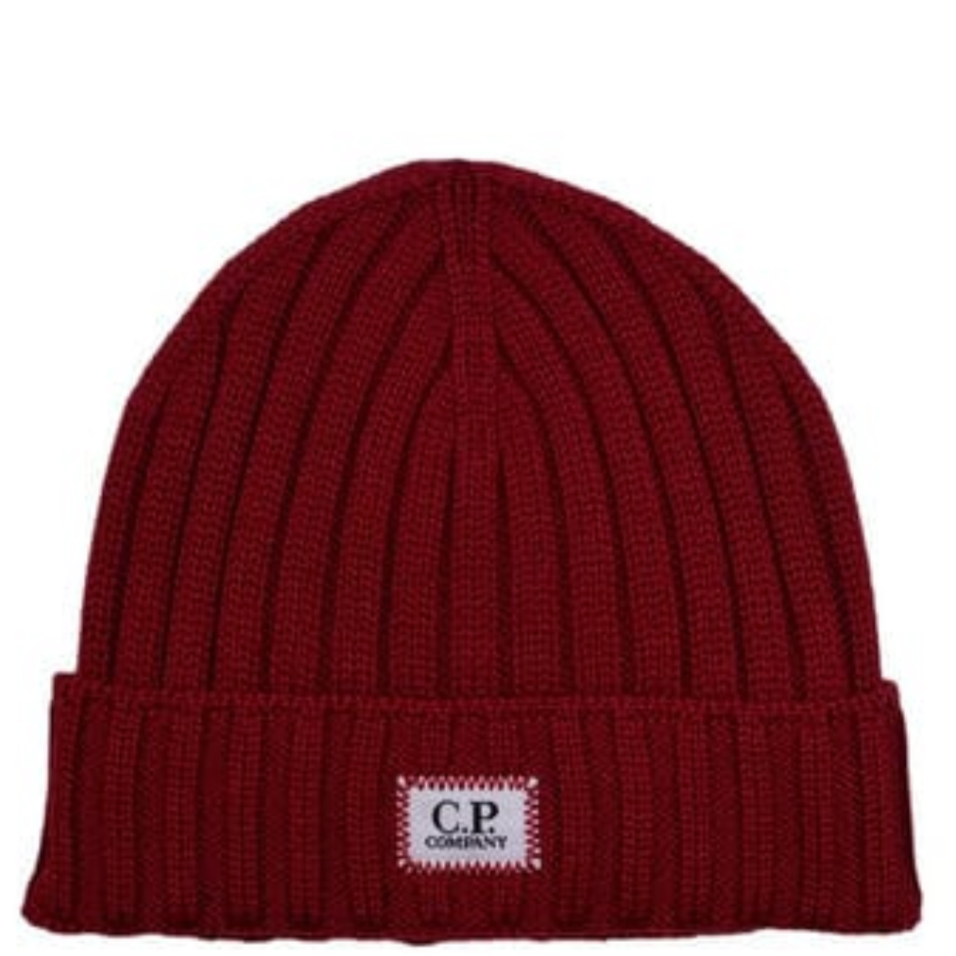 CP Company Junior Merino Wool Beanie for Kids - Soft & Warm Winter Hat for Boys & Girls - Perfect for Skiing, Snowboarding & Outdoor Activities