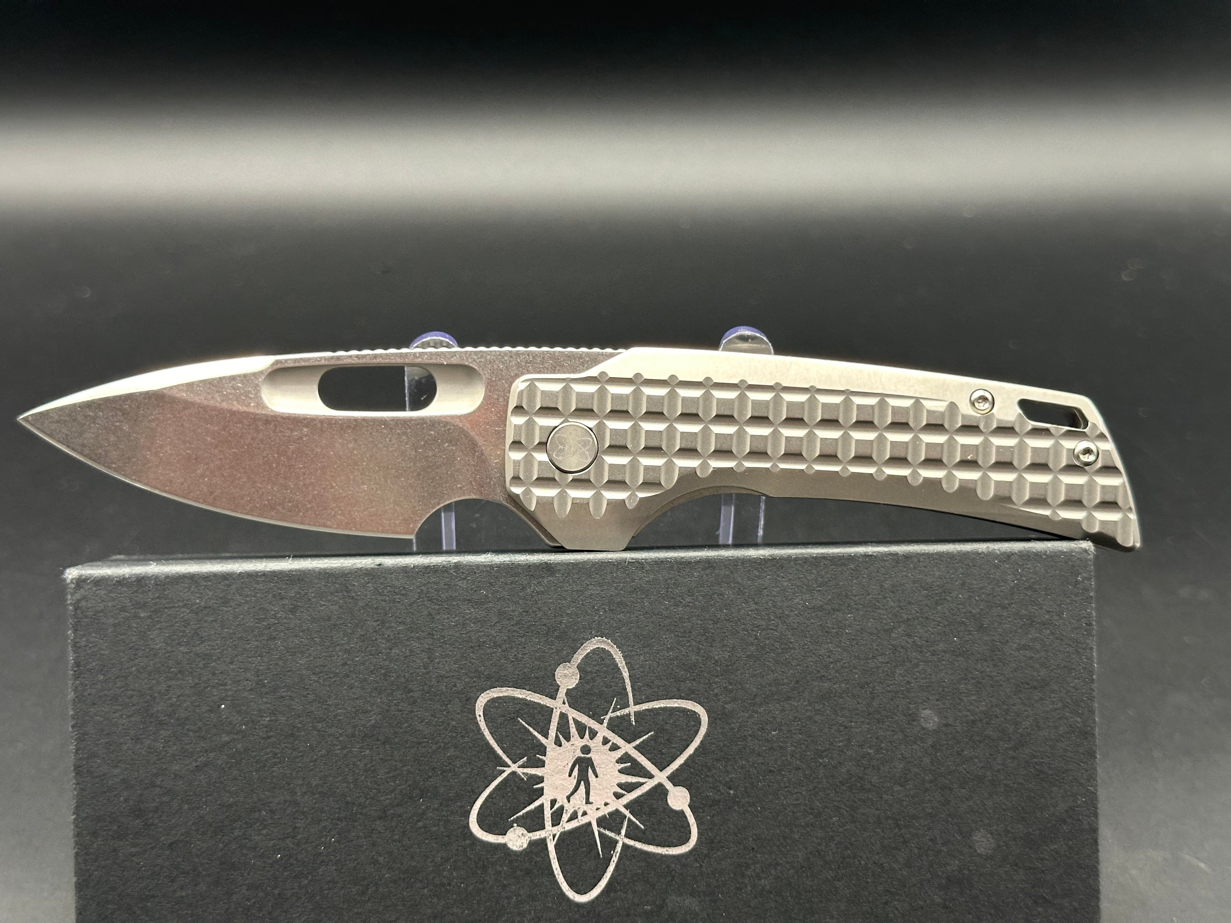 Empedc Nymble M390 Folding Pocket Knife - 3rd Gen Stonewash Finish | EDC, Outdoor, Camping & Survival Gear
