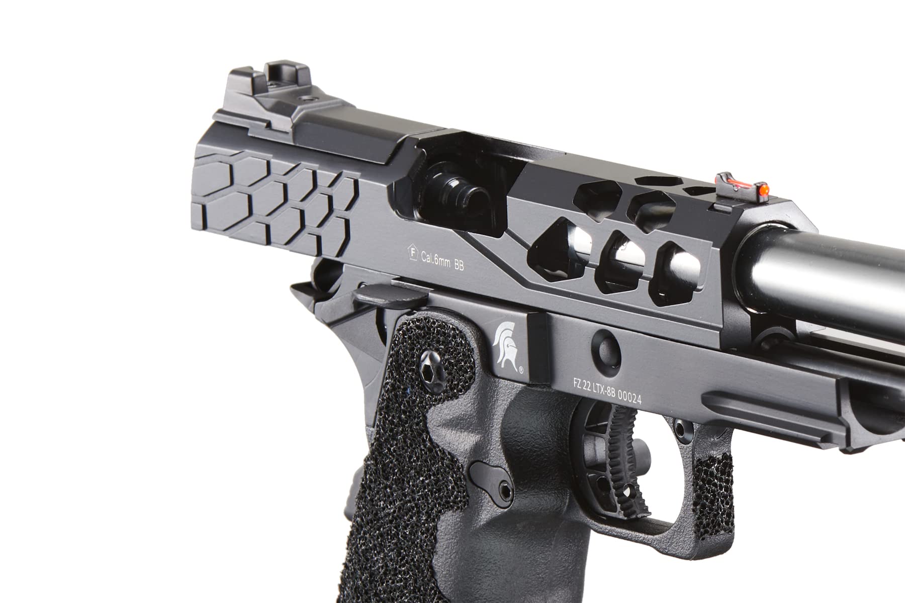 Lancer Tactical Airsoft Pistol STRYK Hi-Capa 5.1/4.3 Full Metal Gas Blowback GBB - 330 FPS for Competitive Shooting & Training | Realistic Replica for Airsoft Battles & Target Practice