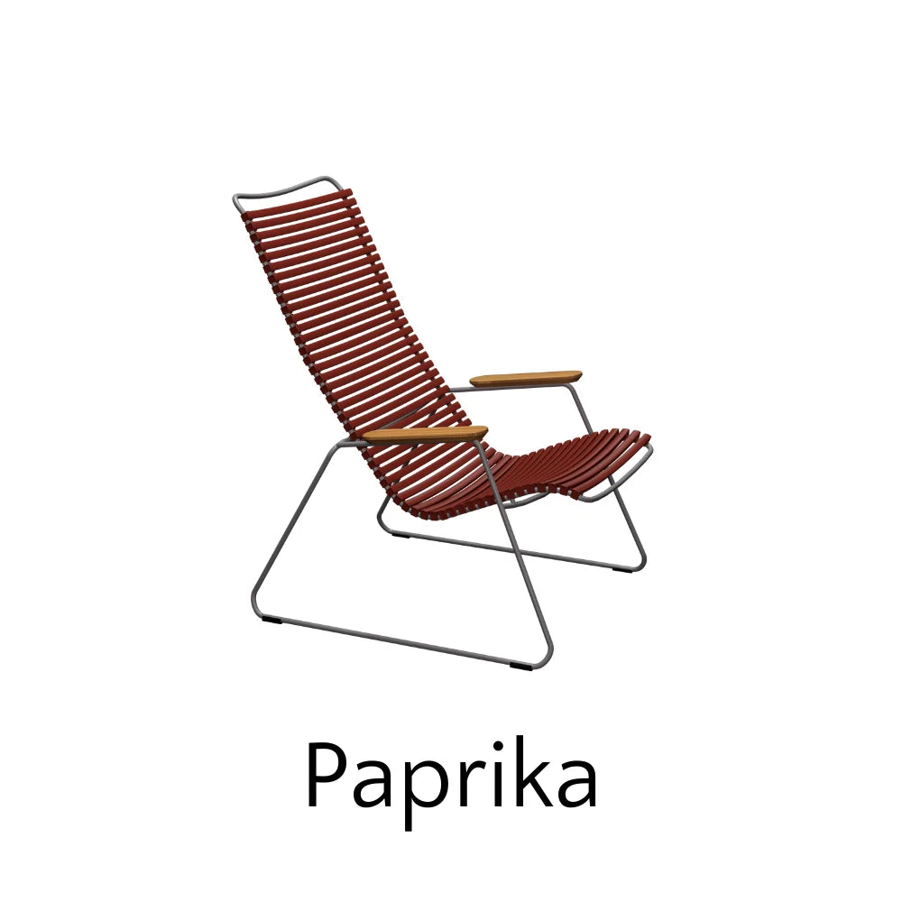 CLICK Outdoor Lounge Chair - Patio Furniture for Backyard, Poolside & Garden Relaxation - Comfortable & Durable Weather-Resistant Sunbathing Chair for Adults