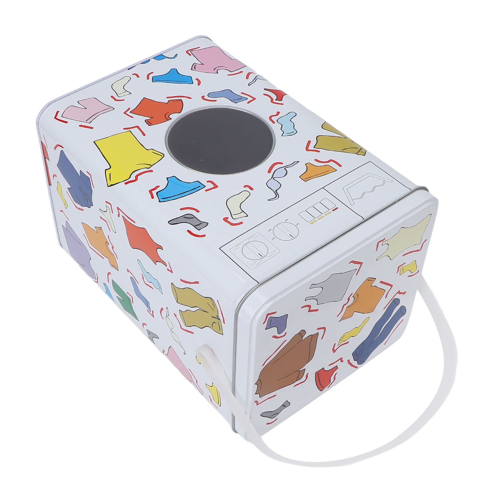 Stylish Multi-Purpose Stationery & Laundry Powder Storage Box - Cute Bathroom Organizer with Handle for Men & Women | Perfect for Home, Office & Dorm Organization