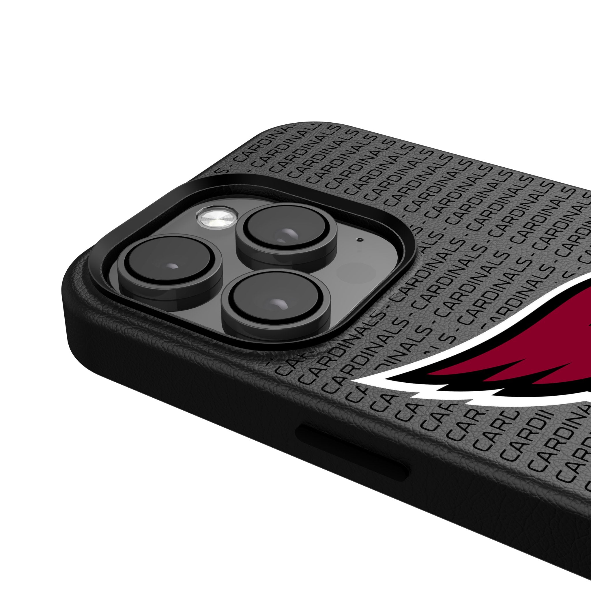 Arizona Cardinals MagSafe Compatible iPhone Case - Text Backdrop Design for Apple iPhone 12/13/14/15 Pro Max - Perfect for Game Day & Cardinals Fans
