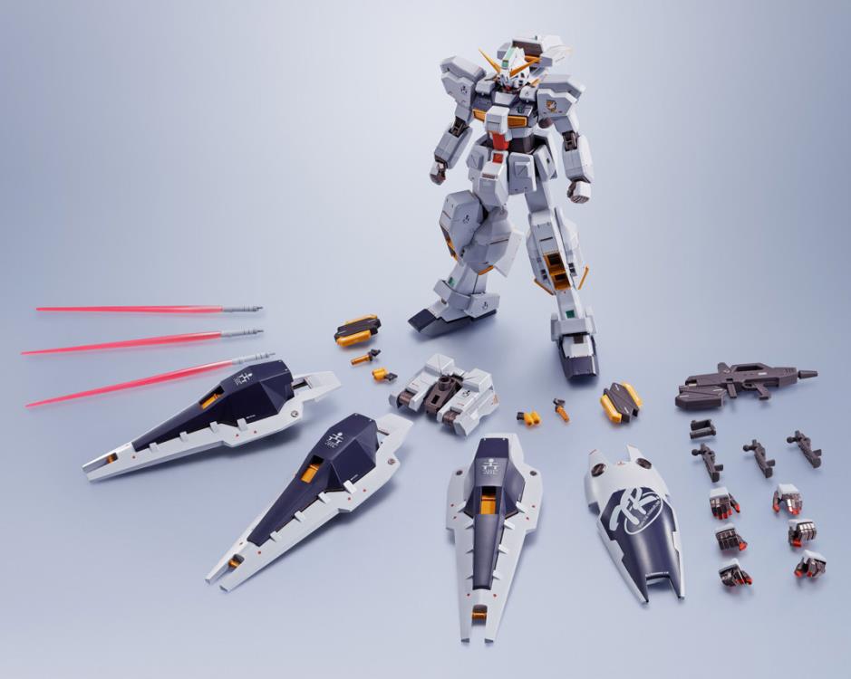 Bandai Metal Robot Spirits Gundam Advance of Zeta TR-1 Hazel Custom Action Figure with Option Parts Set - Premium Collectible Model Kit for Anime Fans & Gundam Enthusiasts - Perfect for Display, Photography & Role Play Scenes