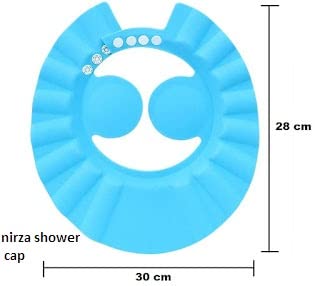 SPARSHMART Baby Bathing Cap - Soft Shower Protection for Infants, Toddler Bath Cap for Gentle Hair Care - Perfect for Baby Showers, Bath Time & Swimming