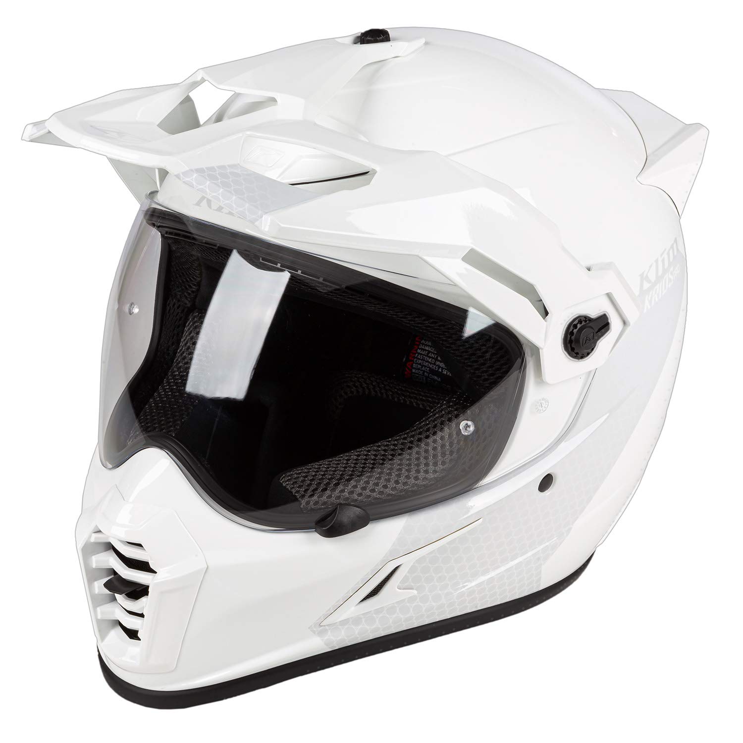 KLIM Krios Pro Adventure Motorcycle Helmet - DOT & ECE Certified - Lightweight & Durable for Off-Road & Street Riding - Perfect for Touring, Commuting & Adventure Motorcycles